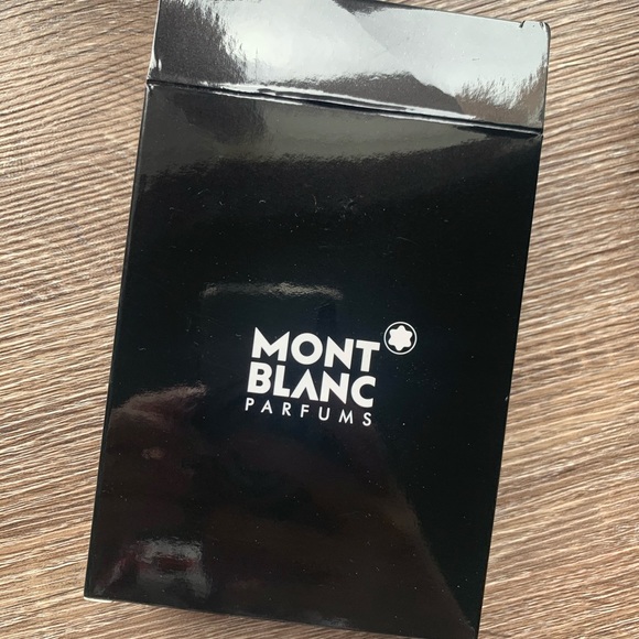 MONT BLANC black and silver flask - Picture 3 of 6